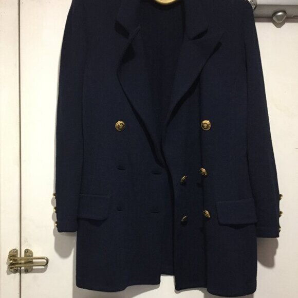 ST JOHN BASIC WOOL CLASSIC JACKETS SIZE 10 - Picture 4 of 14